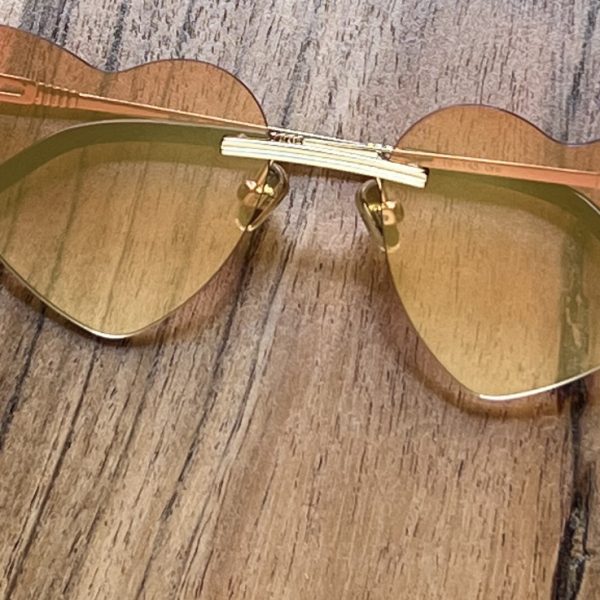 Occhiali Cuore Oro