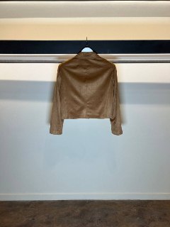 Giubbino Corto In Suede
