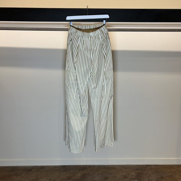 Coordinato Pantaloni Camicia A Righe