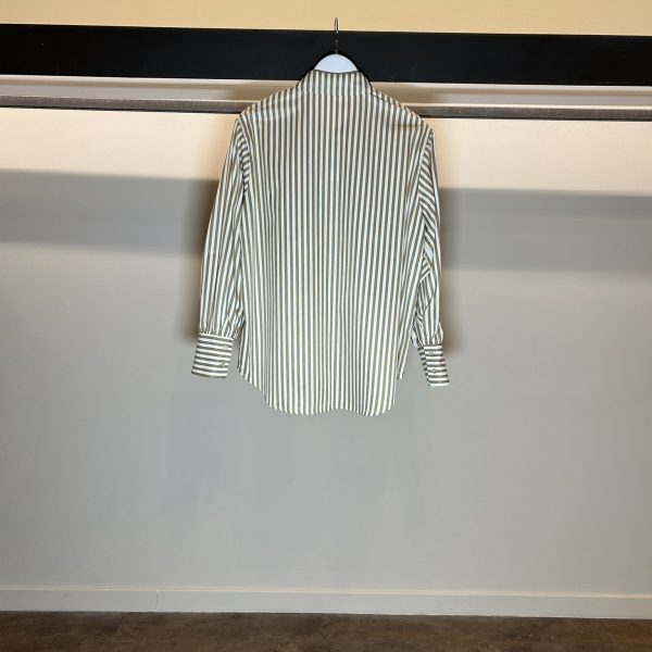 Coordinato Pantaloni Camicia A Righe