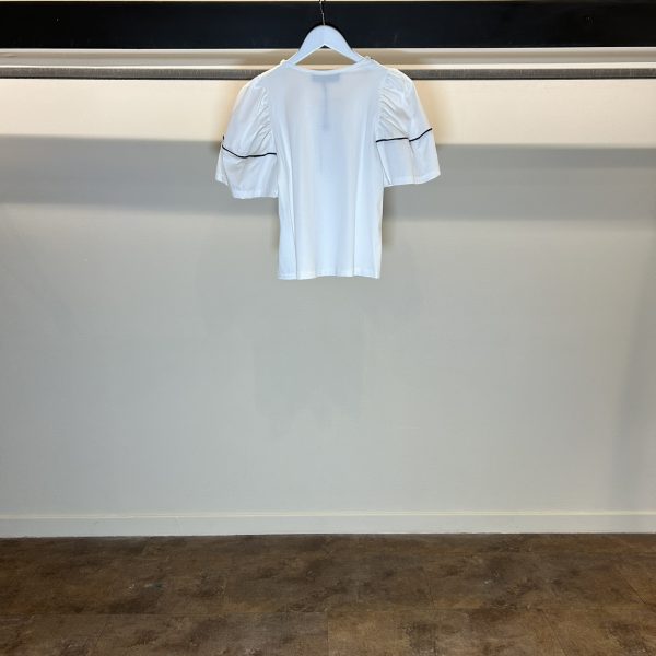 T-Shirt Girocollo Macramè