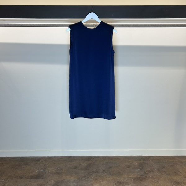Vestito Corto Blu Notte