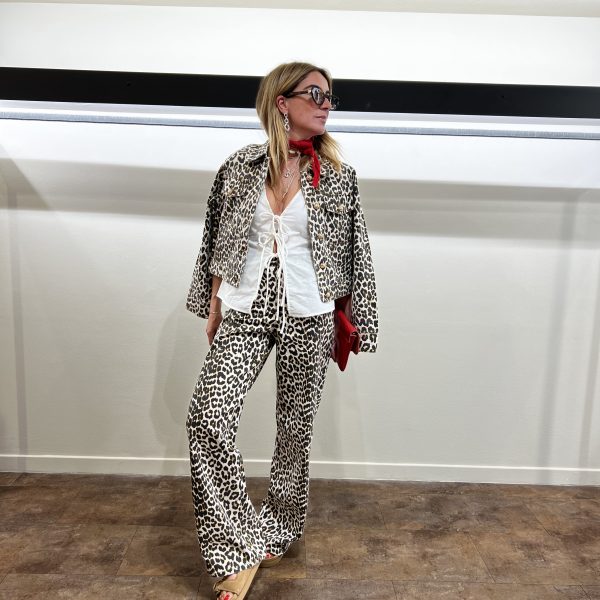 Jeans Leopardato