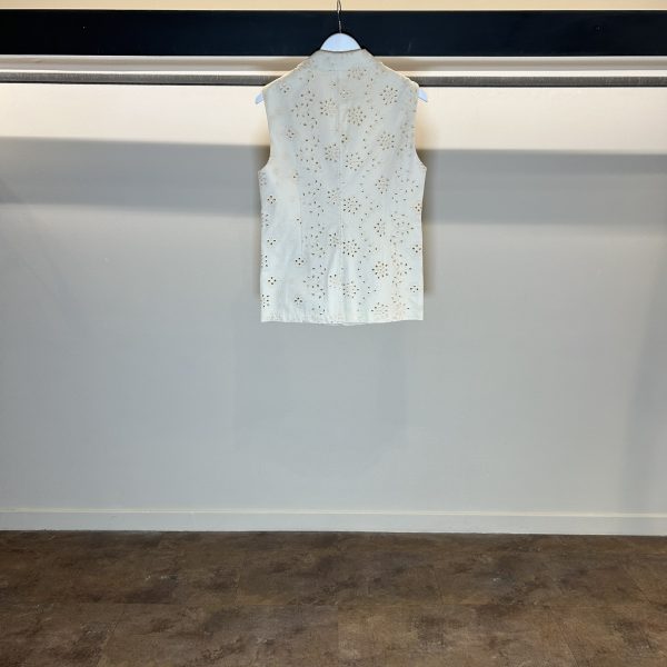 Gilet In Pizzo Sangallo
