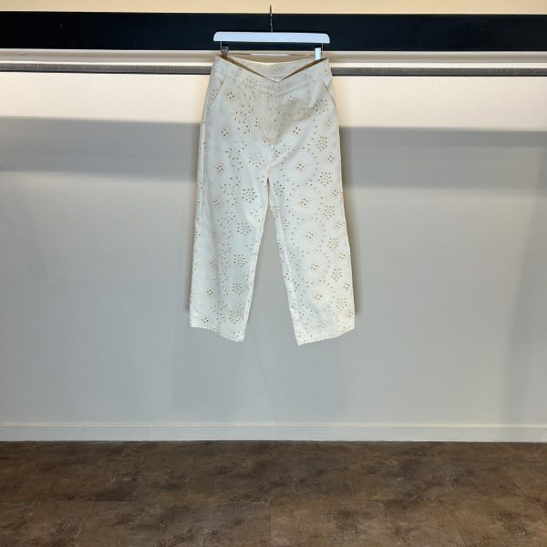 Pantaloni In Pizzo Sangallo