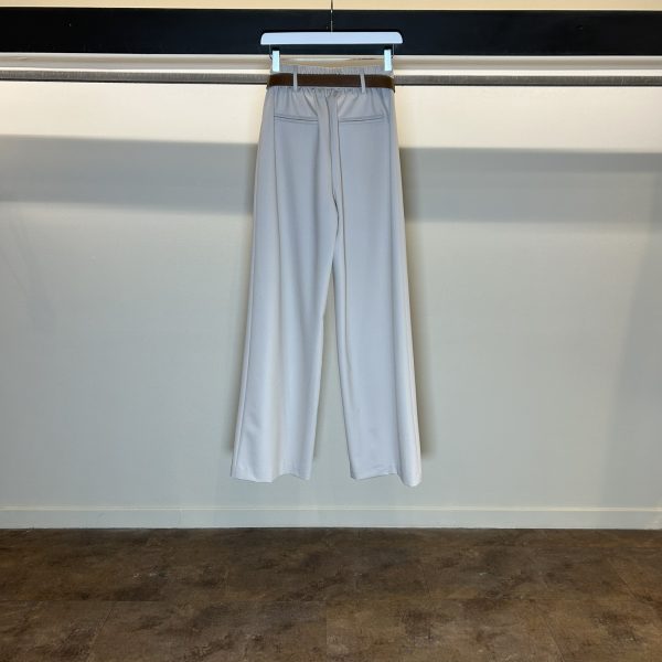 Pantaloni Palazzo Con Cintura