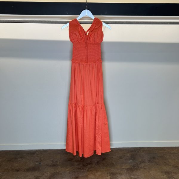 Vestito Lungo Arancione