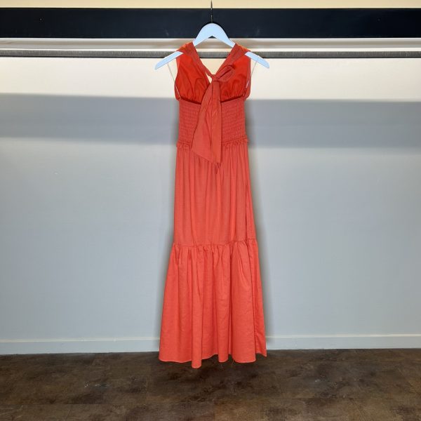 Vestito Lungo Arancione