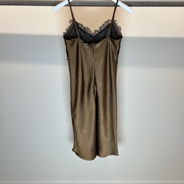 Vestito Corto Con Pizzo